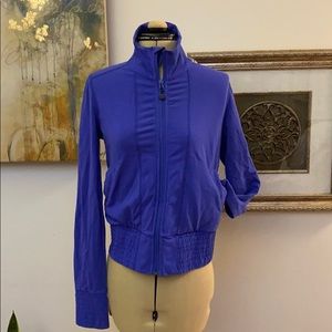 Lululemon high neck sports jacket, size 6